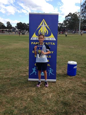 Nicola Christou 1st Place Cross Country 2018