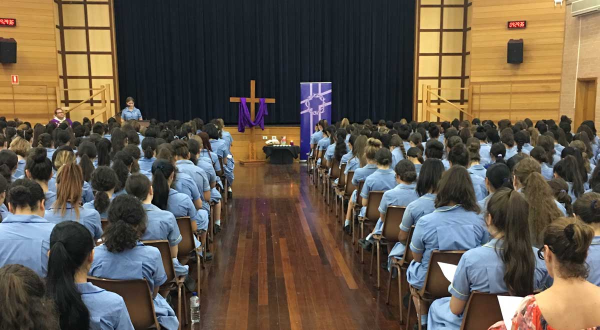 Ash Wednesday Liturgy at Cerdon College Merrylands