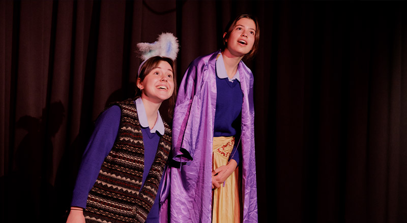 Students from Cerdon College Merrylands putting on performance