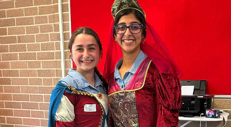 Cerdon College Merrylands students studying history