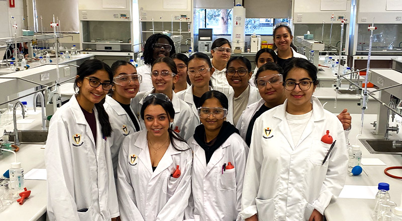 Cerdon College Merrylands students in titration competition