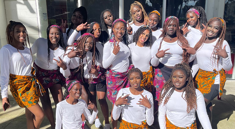 Cerdon College Merrylands African Dance Team