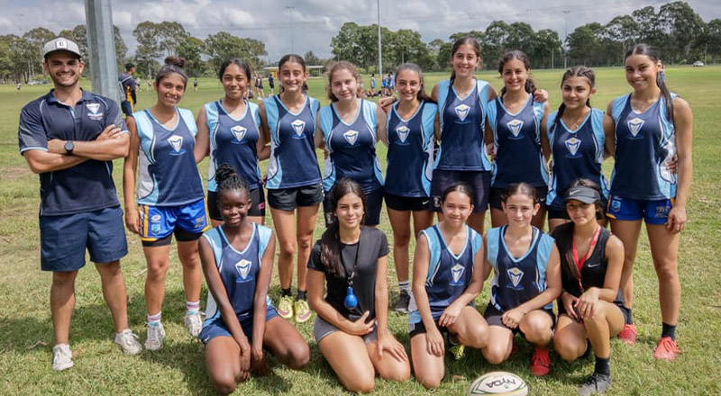 Cerdon College Merrylands soccer gala team