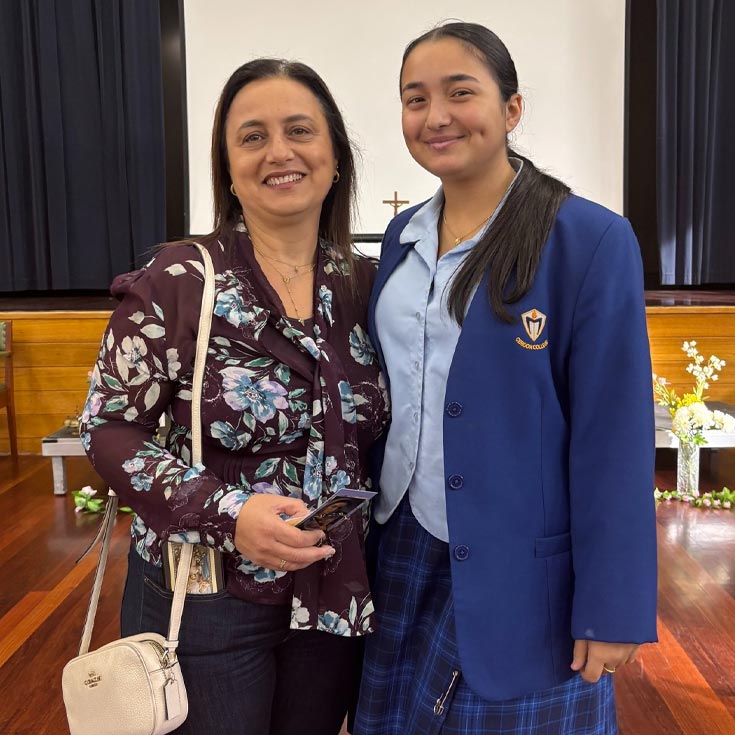 Cerdon Merrylands Mother and Daughter in Church